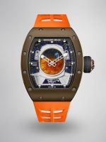 Richard Mille RM52-05 Pharrell Williams Brown Cermet Tourbillon 50mm Super Clone Watch image 1
