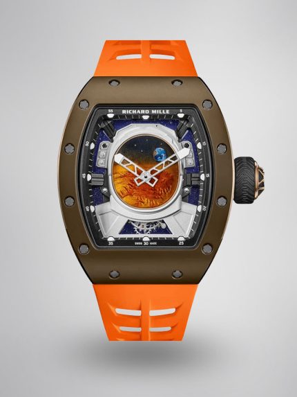 Richard Mille RM52-05 Pharrell Williams Brown Cermet Tourbillon 50mm Super Clone Watch image 1