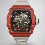 Swiss Richard Mille RM 35-01 Super Clone Rafael Nadal Red Case Watch – Carbon Fiber Case, Luxury Sport Design image 1
