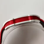 UMI RM 67-02 Charles Leclerc Skeleton Dial White Carbon Red Fabric Strap Super Clone Watch image 8