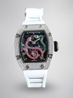 Super Clone Richard Mille RM 026 Serpent Luxury Tourbillon Watch, Diamond White Gold Case, Double Serpent Design image 1