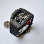 UMI Super Clone Richard Mille RM 35-02 “Free Sprung” Rafael Nadal NTPT Carbon Automatic Watch image 7