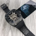 Richard Mille RM 027 Rafael Nadal Tourbillon Carbon Titanium Case Super Clone Skeleton Dial Luxury Sports Watch image 10