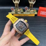Best Super Clone Richard Mille RM 11-03 Rose Gold Flyback Chronograph image 6
