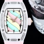 Swiss Super Clone Richard Mille RM 07-01 Bonbon Collection Pink Marshmallow – Diamond Ceramic Case, Ladies Luxury Watch image 3