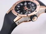 Best Super Clone Richard Mille RM 63-01 Dizzy Round Skeleton Dial Automatic Watch Big-Date Rose Gold Case image 4