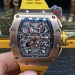 Best Super Clone Richard Mille RM 11-03 Rose Gold Flyback Chronograph image 2