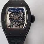 UMI Richard Mille RM 055 Bubba Watson Black Ceramic White Flange Super Clone Watch image 5