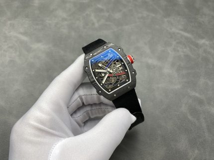 Best Richard Mille RM67-02 V4 47mm Super Clone Watch with Skeleton Dial - Quality image 2