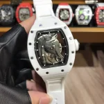 Richard Mille RM 52-02 White Horse Tourbillon Swiss Movement Super Clone image 3
