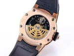 Best Super Clone Richard Mille RM 63-01 Dizzy Round Skeleton Dial Automatic Watch Big-Date Rose Gold Case image 8