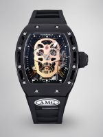 Super Clone Richard Mille RM052 Skull Tourbillon Super Clone Watch 43mm Swiss Skeleton Design image 1