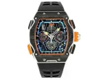 Super Clone Richard Mille RM 65-01 McLaren W1 Carbon TPT Automatic Chronograph Watch image 2
