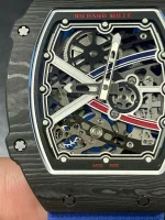 Richard Mille RM 67-02 Ultra Thin Automatic Carbon TPT Super Clone - 7.8mm image 3