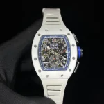 Super Clone Richard Mille RM 11-02 White Ceramic 7750 Movement Chronograph Super Clone image 3