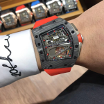 RM 70-01 Alain Prost Tourbillon Super Clone - Carbon TPT Super Clone Richard Mille Watch image 6