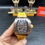 Best Super Clone Richard Mille RM 11-03 Rose Gold Flyback Chronograph image 3