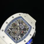 Super Clone Richard Mille RM 11-02 White Ceramic 7750 Movement Chronograph Super Clone image 5