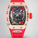 RM052 Skeleton Tourbillon Watch Super Clone - Bold Black Skull Design image 1