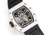 Super Clone Richard Mille RM S10 Koi Tourbillon Watch with Black Rubber Strap image 2