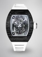 Super Clone Richard Mille RM055 NTPT Carbon Watch - Swiss Skeleton Dial image 1
