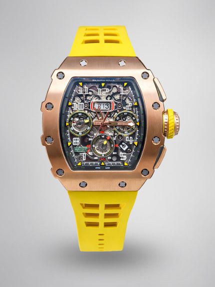 Best Super Clone Richard Mille RM 11-03 Rose Gold Flyback Chronograph image 1