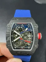 Richard Mille RM 67-02 Ultra Thin Automatic Carbon TPT Super Clone - 7.8mm image 6