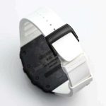 Top Swiss Super Clone Richard Mille RM35-01 – Carbon Fiber Case & White Rubber Strap image 9