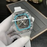 Super Clone Richard Mille RM 35-01 Rafael Nadal Watch – Swiss Tourbillon Movement, Skeleton Dial, Crystal Glass Case image 5