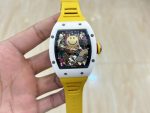 Super Clone Richard Mille RM 88 Smiley Tourbillon Watch with Gold Smiley Dial image 4