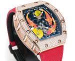 Super Clone RICHARD MILLE RM S10 Koi Tourbillon Watch with Rose Gold Case image 10