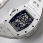 UMI Richard Mille RM 055 Bubba Watson White Ceramic RMUL2 Movement Super Clone Watch image 9