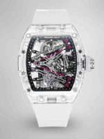 Super Clone RM 38-02 Crystal Pink Skeleton Tourbillon Swiss Movement Quality image 1
