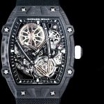 Richard Mille RM 27-05 Rafael Nadal Flying Tourbillon Super Clone Swiss Movement Carbon Fiber Case Watch image 3