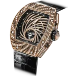 Richard Mille RM 51-02 Diamond Swirl Tourbillon Rose Gold Ladies Super Clone Watch image 2