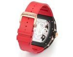 Super Clone Richard Mille RM S10 Koi Tourbillon Watch – Red Rubber Strap, Quality image 10