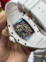 Richard Mille RM055 BBR White Ceramic Skeleton Swiss Super Clone Sports Watch, Super Clone image 9
