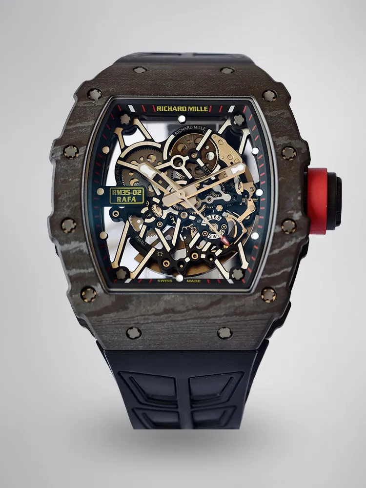 UMI Richard Mille RM 35-02 Rafael Nadal Carbon TPT Best Super Clone image 1 UMI Richard Mille RM 35-02 Rafael Nadal Carbon TPT Best Super Clone image 1