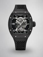 Richard Mille RM 027 Rafael Nadal Tourbillon Carbon Titanium Case Super Clone Skeleton Dial Luxury Sports Watch image 1