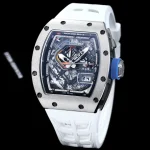 Richard Mille RM30-01 Titanium Automatic Skeleton Watch 40x50x16mm Super Clone Watch image 6
