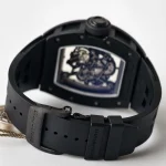 UMI Richard Mille RM 055 Bubba Watson Black Ceramic White Flange Super Clone Watch image 10