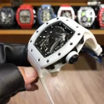 Richard Mille RM 52-02 White Horse Tourbillon Swiss Movement Super Clone image 4