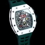 Luxury Super Clone Richard Mille RM 011 Massa Flyback Chronograph – Swiss Movement, Green Rubber Strap image 6
