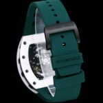 Luxury Super Clone Richard Mille RM 011 Massa Flyback Chronograph – Swiss Movement, Green Rubber Strap image 11