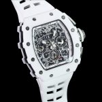Luxury Richard Mille RM 11-03 Super Clone Watch | Swiss Movement | Titanium & White Ceramic | Skeleton Sport Design image 5