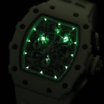Luxury Richard Mille RM 11-03 Super Clone Watch | Swiss Movement | Titanium & White Ceramic | Skeleton Sport Design image 11