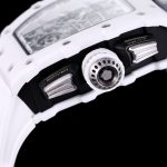 Luxury Richard Mille RM 11-03 Super Clone Watch | Swiss Movement | Titanium & White Ceramic | Skeleton Sport Design image 8