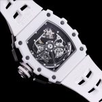 Luxury Richard Mille RM 11-03 Super Clone Watch | Swiss Movement | Titanium & White Ceramic | Skeleton Sport Design image 9