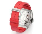 Super Clone Super Clone RICHARD MILLE RM S10 Koi Fish Tourbillon Watch Diamond Case Red Strap Swiss Quality image 7