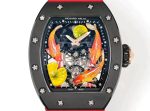 Super Clone Richard Mille RM S10 Koi Tourbillon Watch – Red Rubber Strap, Quality image 5